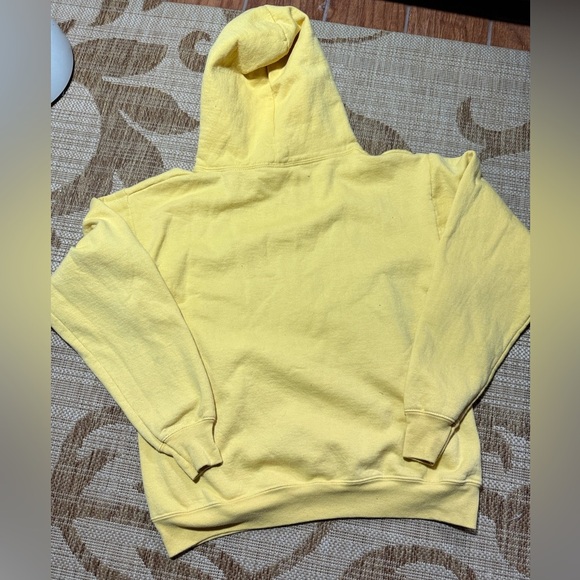 Walt Disney World Retro sweatshirt hoodie - size small, yellow, vintage logo - Picture 3 of 6